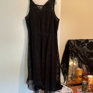 Worn one time came from west town size large junior black lace with